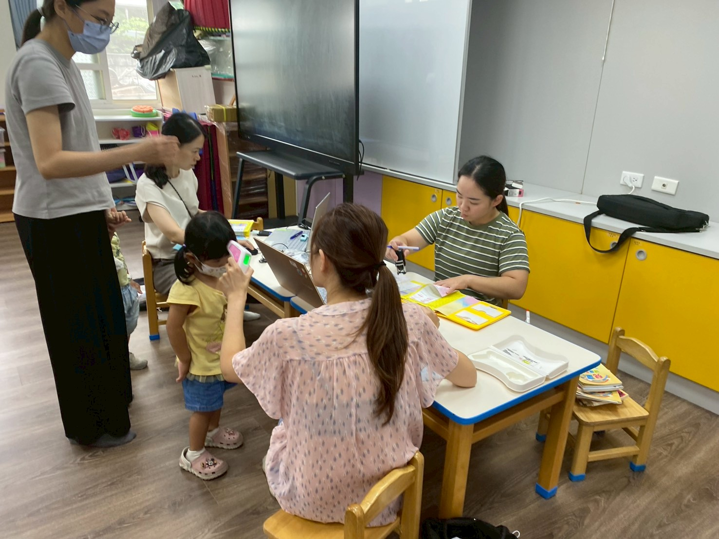 10/9幼兒園流感施打照片3