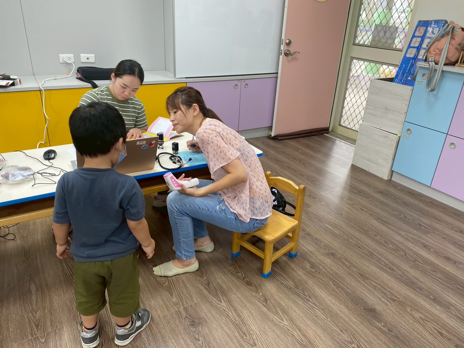 10/9幼兒園流感施打照片4
