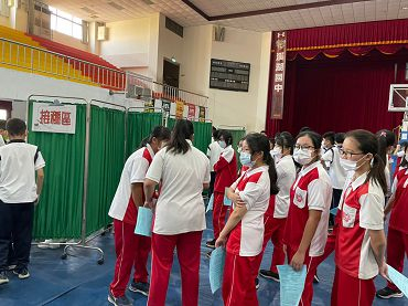 109-11-20校園流感疫苗接種-溪湖國中-接種區
