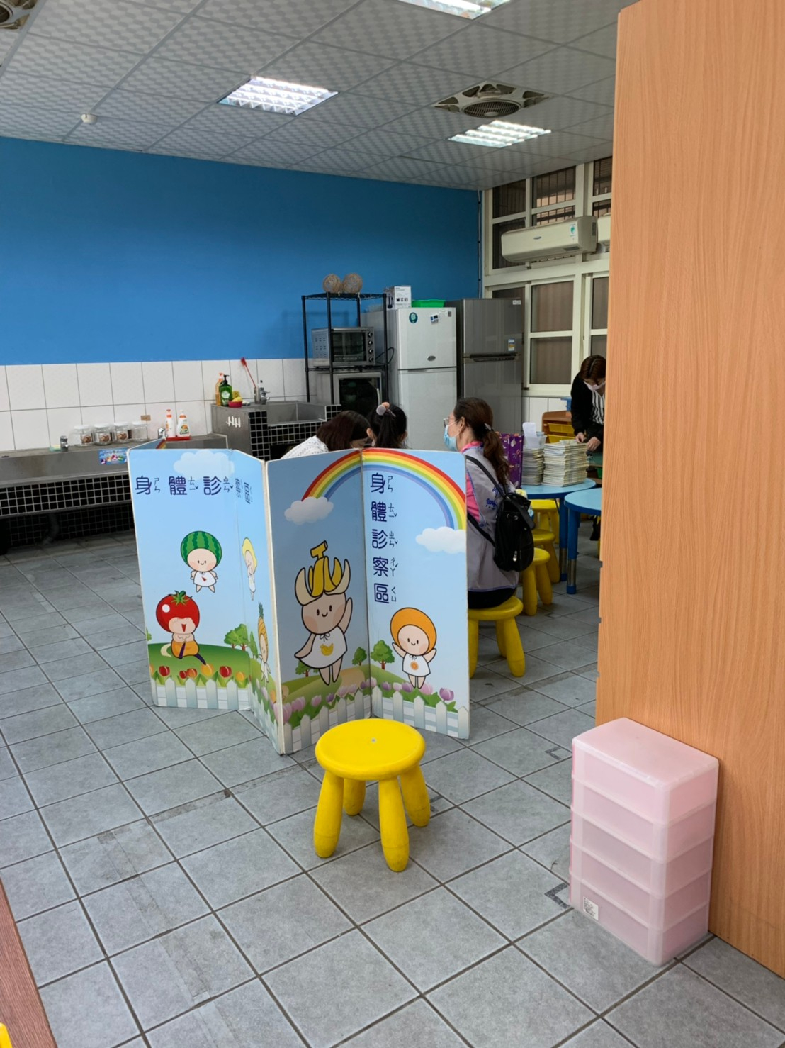110-03-19溪湖國小附幼兒童外展-身體診察區