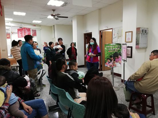 哺餵母乳宣導活動-示範講解